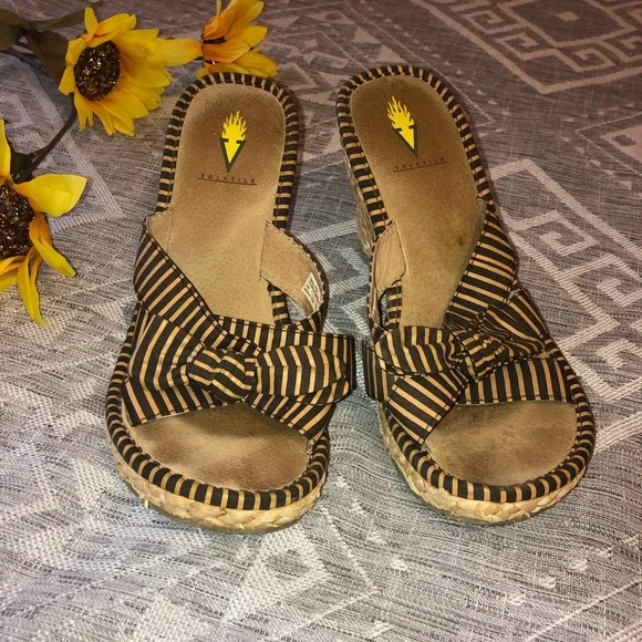 Volatile Wedge Sandal - Picture 3 of 8